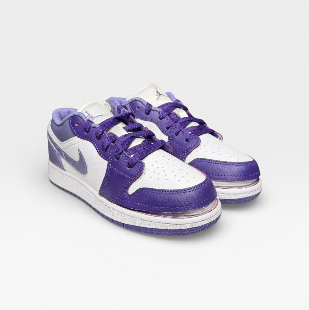 Big Kid Nike Jordan 1 Low Zipped