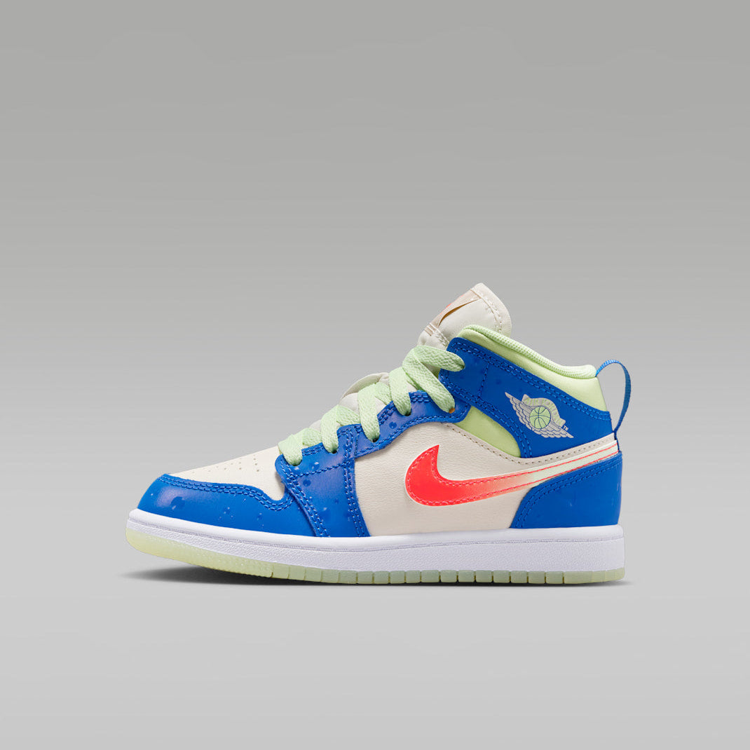 Nike Little Kid Jordan 1 Mid SE Zipped