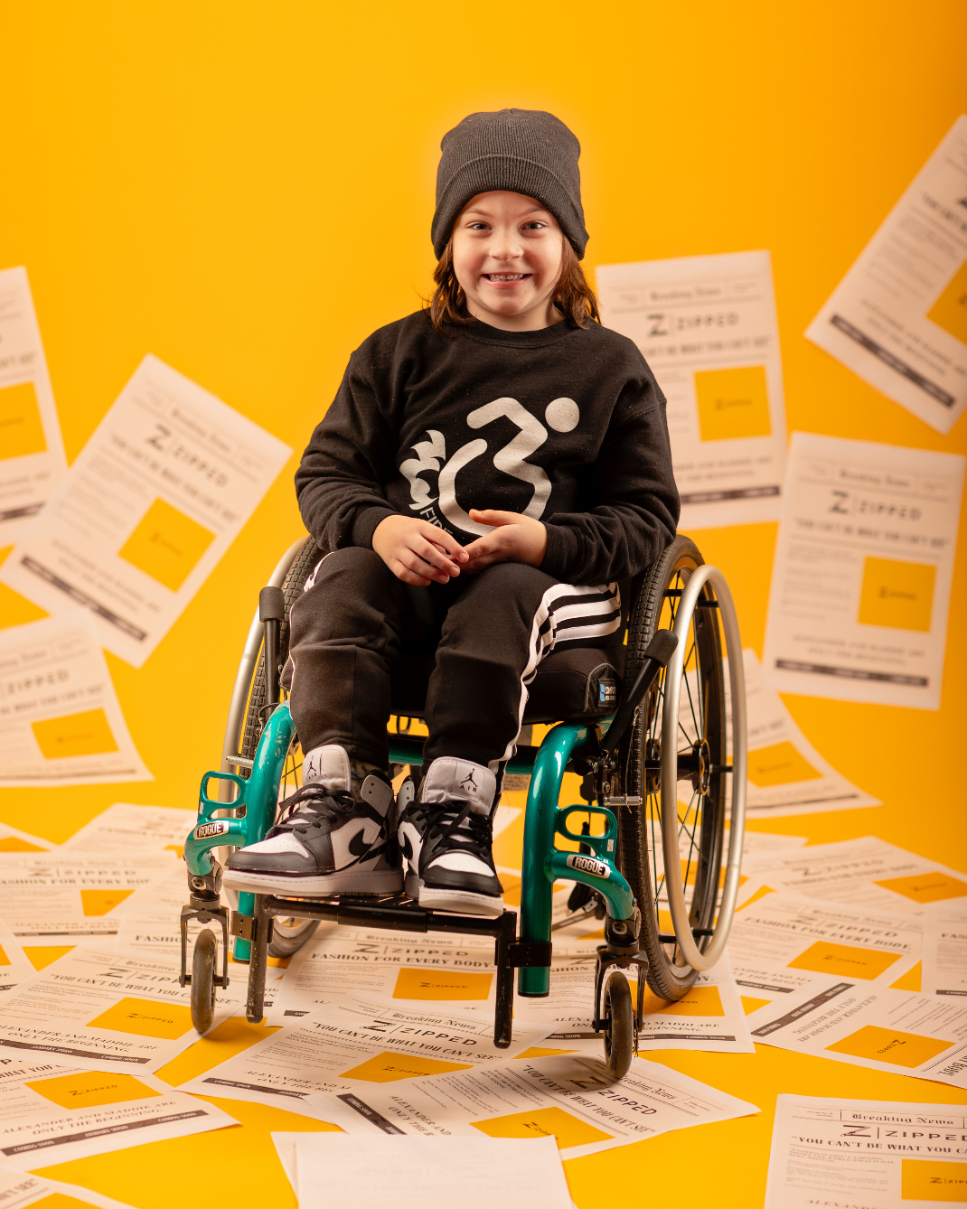 拉鍊款 - 大童 AJ1 中幫訂製款