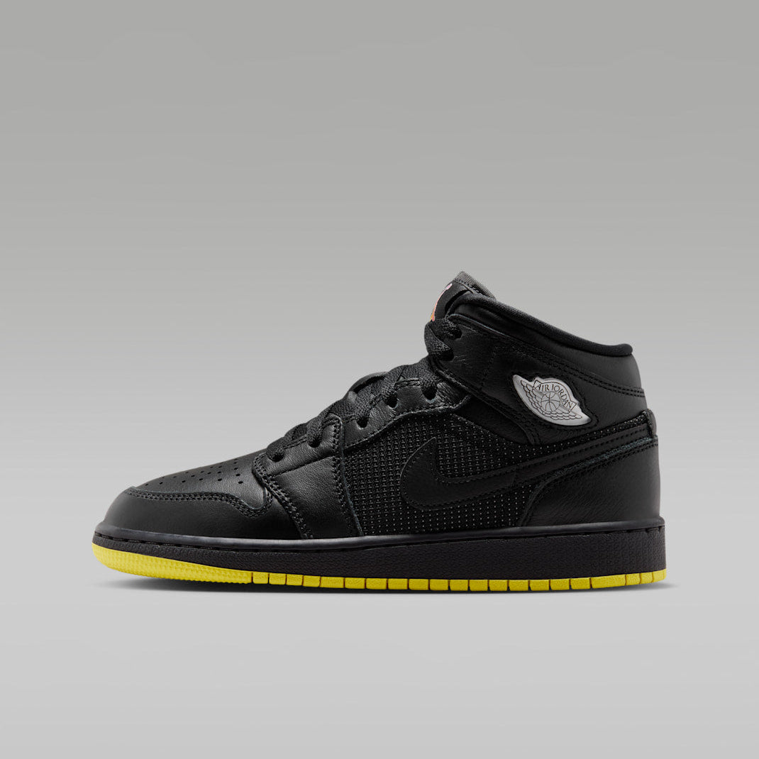 Nike Big Kid Jordan 1 Mid SE Zipped