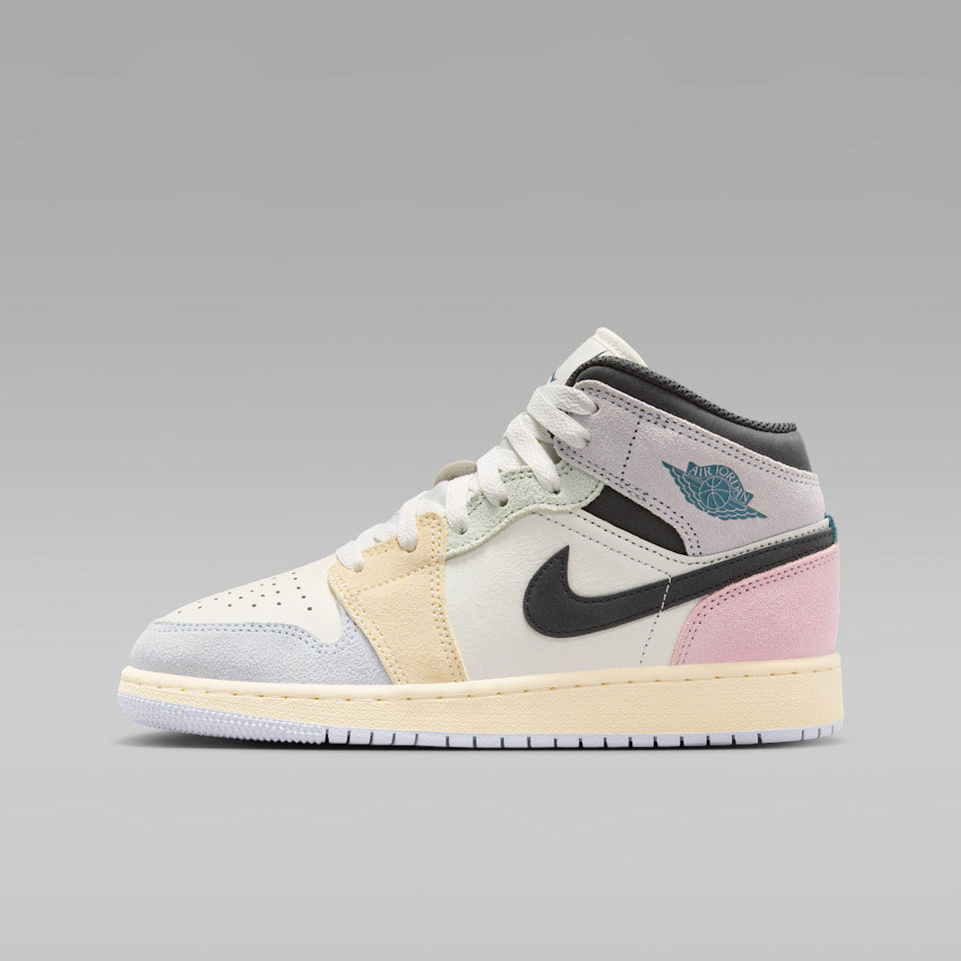 Nike Big Kid Jordan 1 Mid SE Zipped