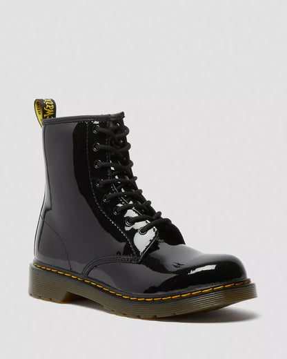 Botas de charol Dr. Martens 1460 para niños grandes