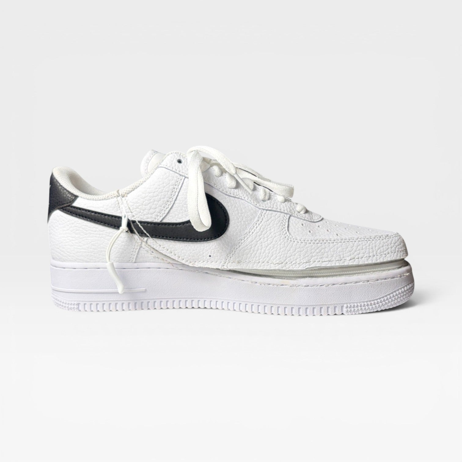 Nike Air Force 1 '07 Zipped — Easy On, Hand-Installed Zipper