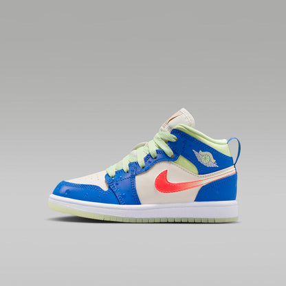 Nike Little Kid Jordan 1 Mid SE Zipped