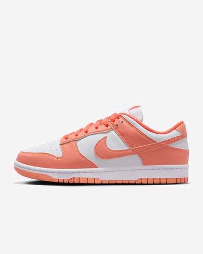 Coral and white sneaker