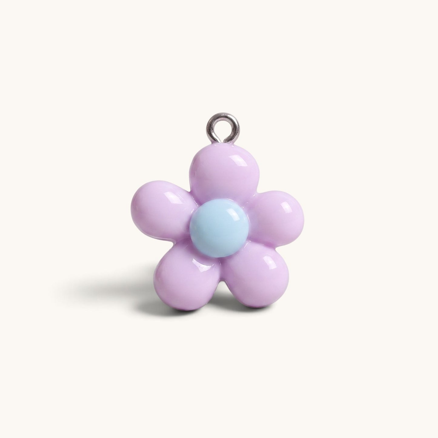 Bead Flower Charm
