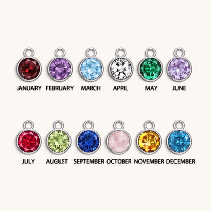 Birthstone Charm